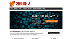 Desktop Screenshot of debenu.com